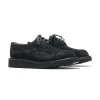 EG x Tricker's - Women's Asymmetric Gibson - Black - Suede - Morflex Sole