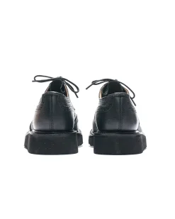 EG x Tricker's - Women's Asymmetric Gibson - Black - Olivvia SG - Morflex Sole