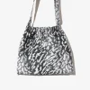 Elastic Pochette - Silver Grey - C/PE/N Animal Jq.