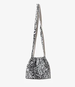 Elastic Pochette - Silver Grey - C/PE/N Animal Jq.