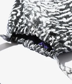 Elastic Pochette - Silver Grey - C/PE/N Animal Jq.