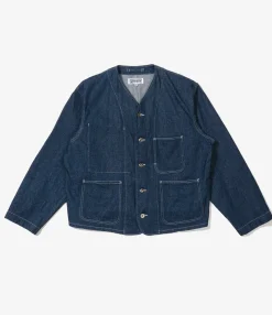 Engineer Short Jacket - Indigo 12oz Denim