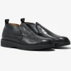 Engineered Garments x Alden - Slip-on Chukka Boot - Black Calfskin