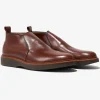 Engineered Garments x Alden - Slip-on Chukka Boot - Brown Calfskin