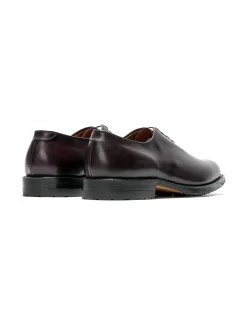 Engineered Garments x Alden - Wholecut  Plain Toe Oxford - Burgundy - Calf Skin