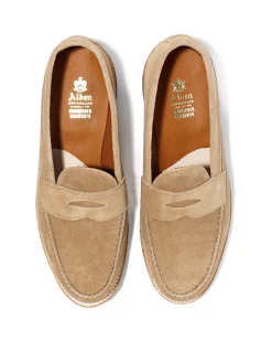 Engineered Garments x Alden - Loafer - Beige Suede
