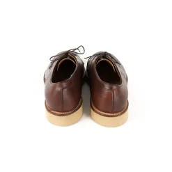 Engineered Garments x Alden Algonquin Blucher - Brown Horween Chromexcel Natural Vibram Wedge