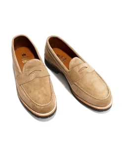Engineered Garments x Alden - Loafer - Beige Suede