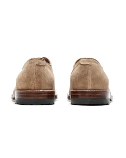 Engineered Garments x Alden - Wholecut  Plain Toe Oxford - Tan Suede