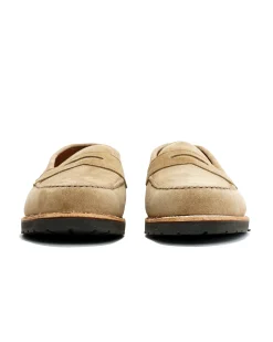 Engineered Garments x Alden - Loafer - Beige Suede