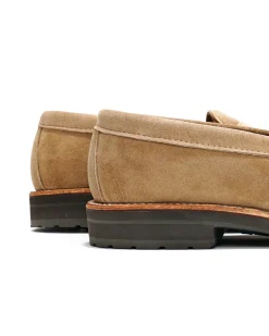 Engineered Garments x Alden - Loafer - Beige Suede