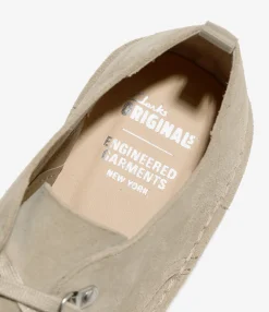 Engineered Garments x Clarks - Desert Khan - Sand