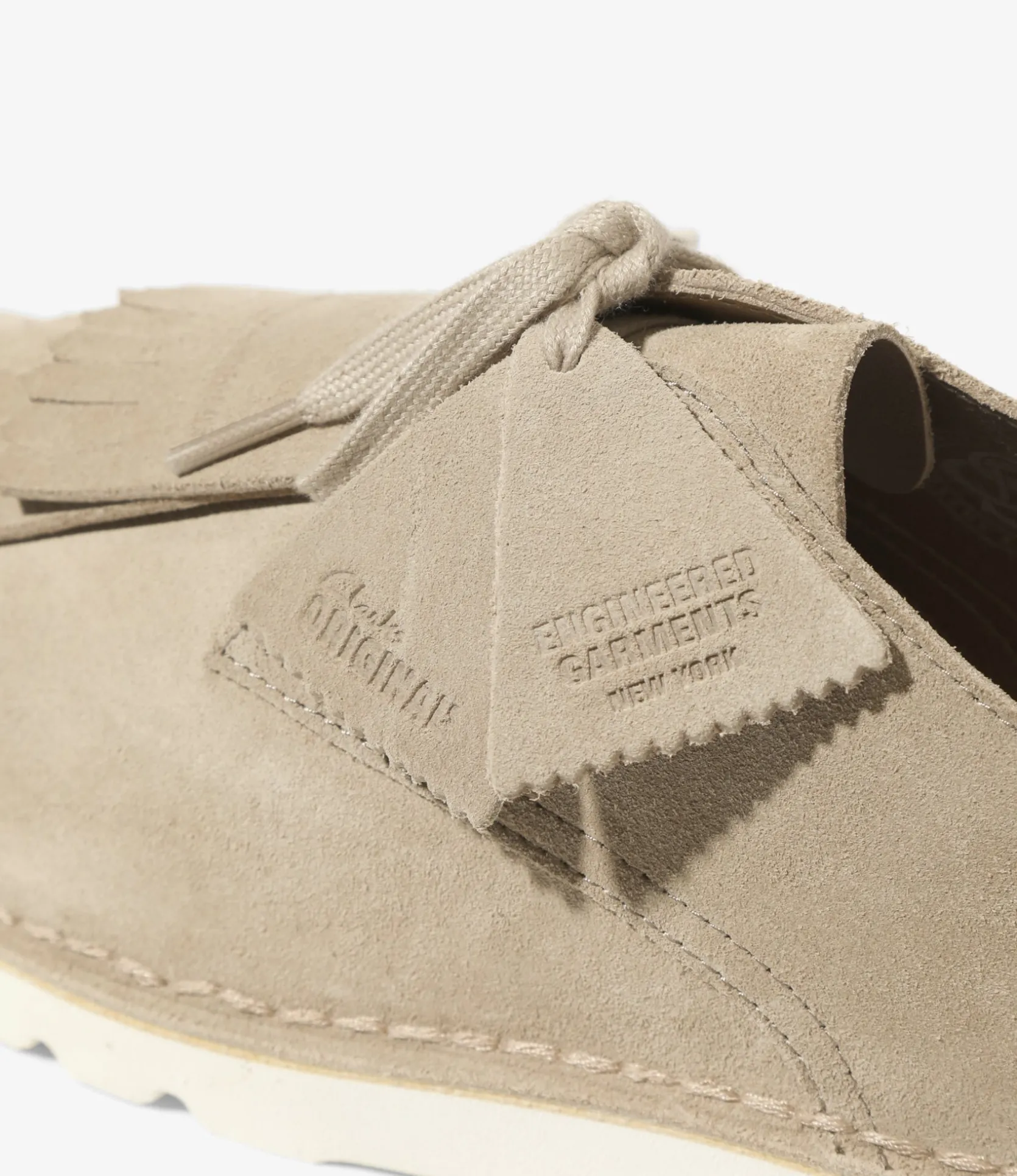 Engineered Garments x Clarks - Desert Khan - Sand