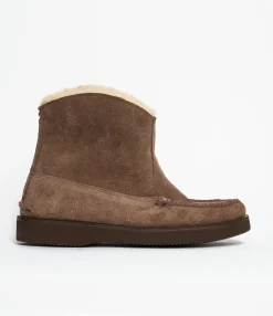 Engineered Garments x Easymoc - Surf Boot - Chocolate Suede
