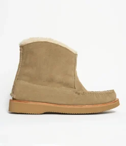 Engineered Garments x Easymoc - Surf Boot - Stone Suede