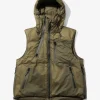 Engineered Garments x Nanga - Zip Vest - Olive