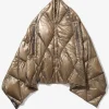 Engineered Garments x Nanga - Snap Shawl - Mocha -Nylon