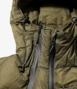 Engineered Garments x Nanga - Zip Vest - Olive