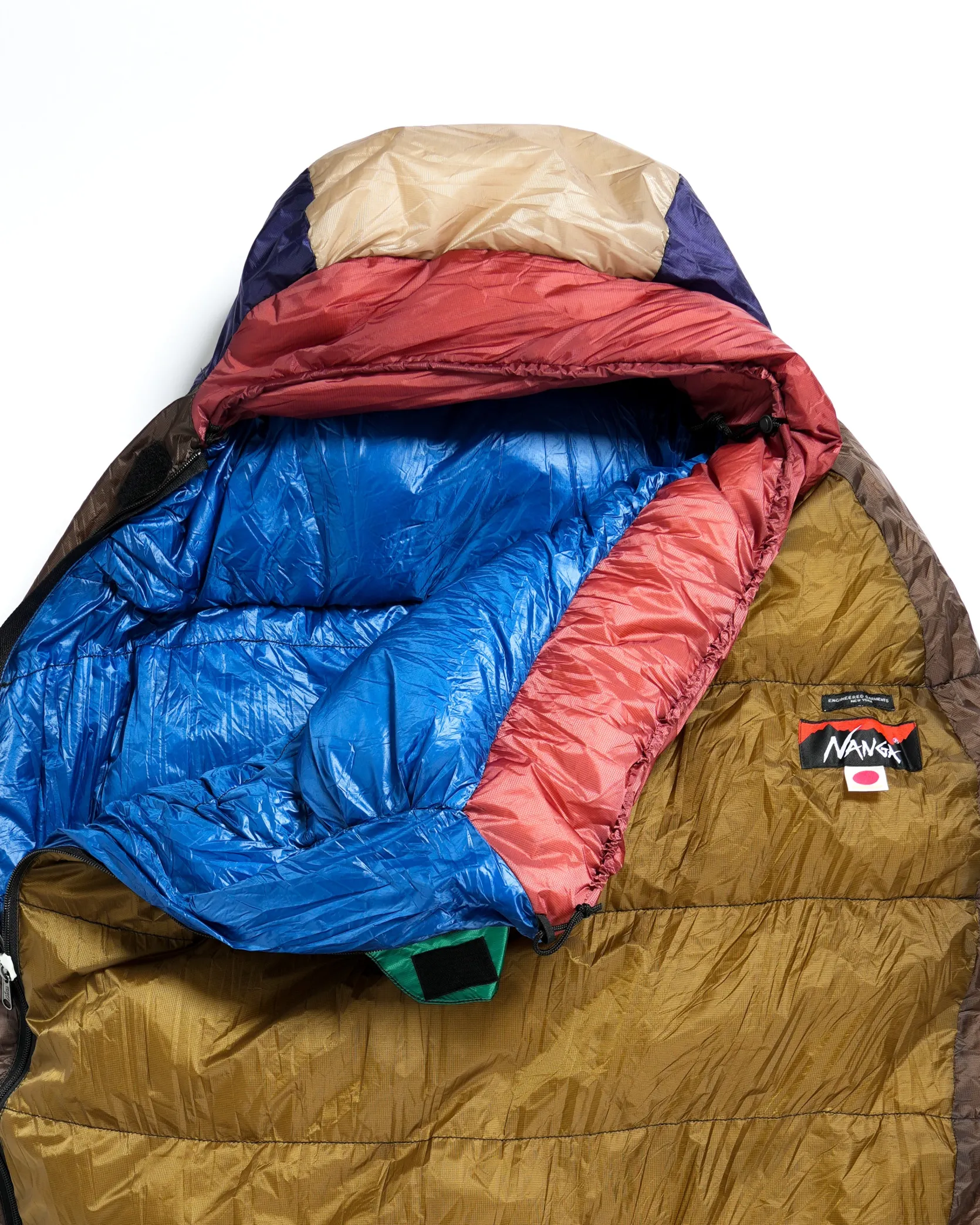 Engineered Garments x Nanga Aurora Light Sleeping Bag - Multi Color - Aurora Lt.