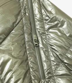 Engineered Garments x Nanga - Snap Shawl - Khaki -Nylon