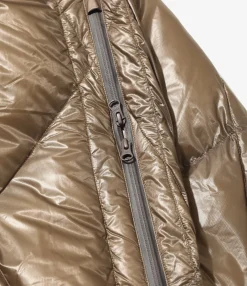 Engineered Garments x Nanga - Snap Shawl - Mocha -Nylon