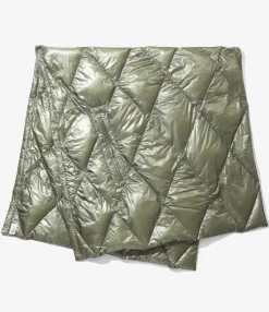 Engineered Garments x Nanga - Snap Shawl - Khaki -Nylon