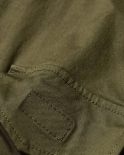 Engineered Garments x Pilgrim Surf Supply - Russel Zip Parka - Olive - Cotton Ventile