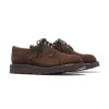 Engineered Garments x Tricker's Asymmetric Gibson - Brown Suede Morflex