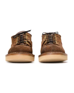 Engineered Garments x White's Boots - Pole Climber - Distress Rough Out - Low Cut