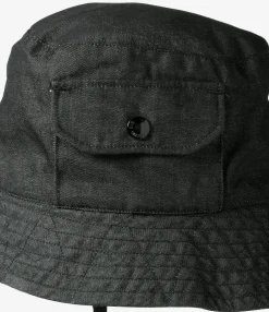 Explorer Hat - Black CP Denim