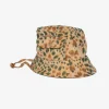 Explorer Hat - Brown Polyester Leopard Print