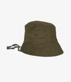 Explorer Hat - Olive Coated Cotton Cloth