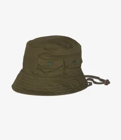 Explorer Hat - Olive Coated Cotton Cloth