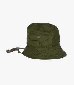 Explorer Hat - Olive Nylon Micro Ripstop