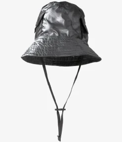 Explorer Hat - Silver Nylon Shadow Print