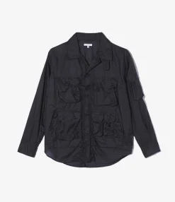 Explorer Shirt Jacket - Dk. Navy Nylon Micro Ripstop