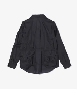 Explorer Shirt Jacket - Dk. Navy Nylon Micro Ripstop