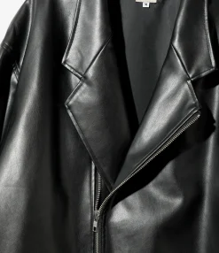 EZ Jacket - Black - Synthetic Leather