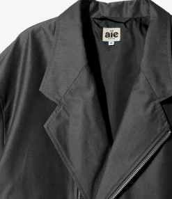 EZ Jacket - Charcoal - Cotton Gabardine