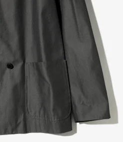 EZ Jacket - Charcoal - Cotton Gabardine