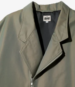 EZ Jacket - Olive - Cotton Gabardine
