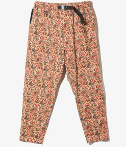 EZ Pant - Black - Cotton Ripstop / Paisley Printed
