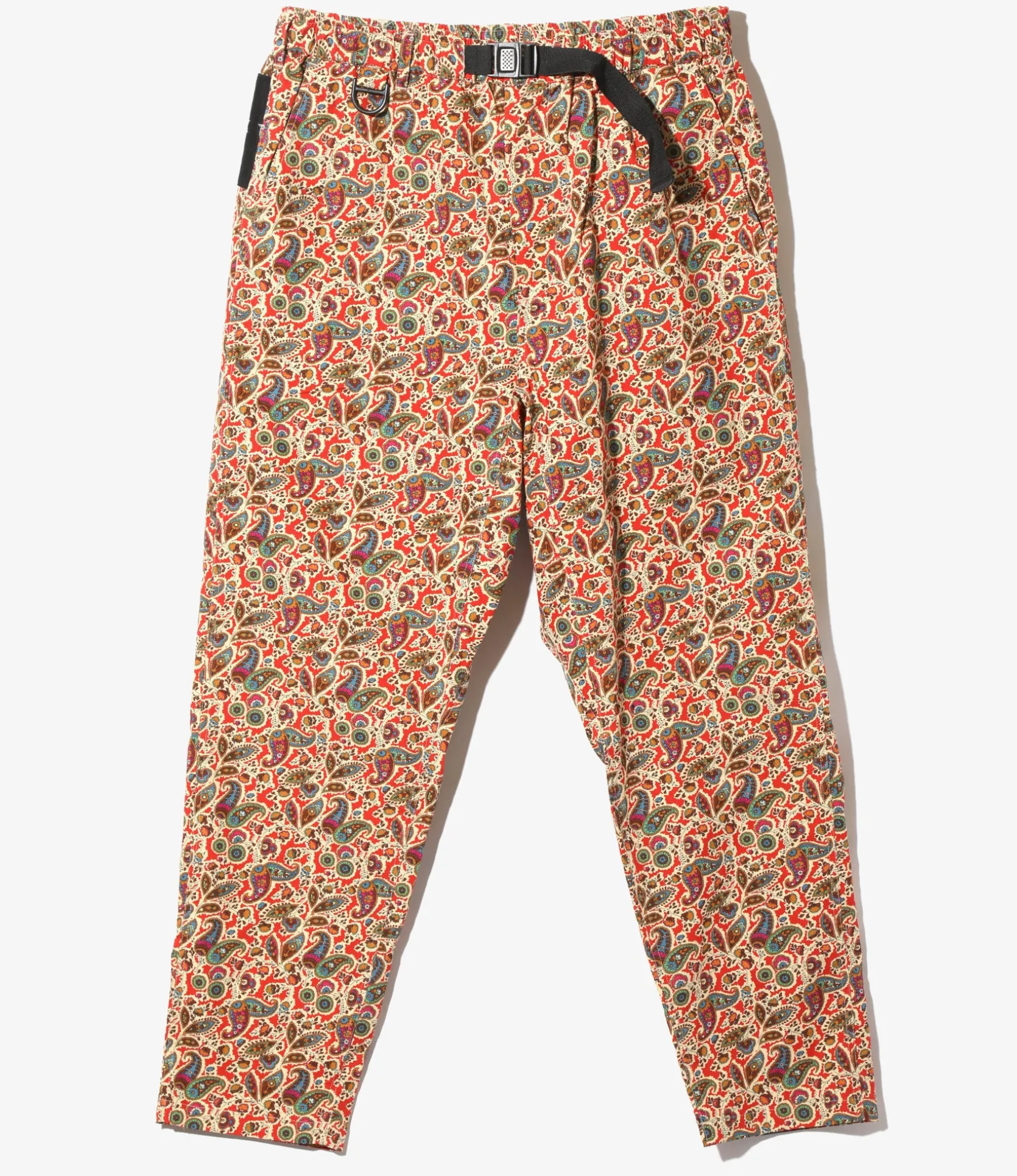 EZ Pant - Black - Cotton Ripstop / Paisley Printed