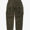 FA Pant - Olive Cotton Brushed Herringbone