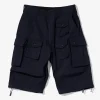 FA Short - Nepenthes Special - Dk. Navy Cotton Reverse Sateen