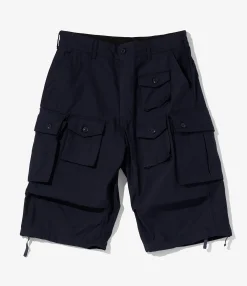 FA Short - Nepenthes Special - Dk. Navy Cotton Reverse Sateen