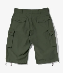 FA Short - Nepenthes Special - Olive Cotton Reverse Sateen