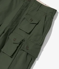 FA Short - Nepenthes Special - Olive Cotton Reverse Sateen