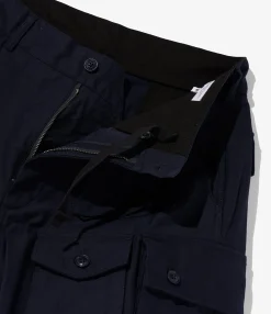 FA Short - Nepenthes Special - Dk. Navy Cotton Reverse Sateen