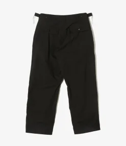 Fatigue Pant - Black Cotton Ripstop